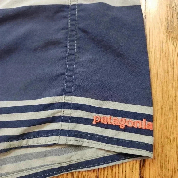 Patagonia Board Shorts Men’s 38 Wavefarer Coastal Surf Pool Ocean Swimming Trunk - Picture 3 of 7